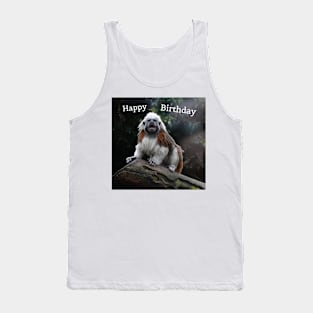 Birthday Monkey Tank Top